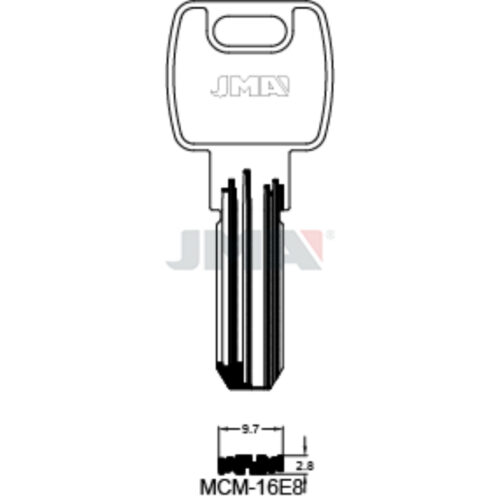Chei JMA De Sig. Alama MCM-16E8